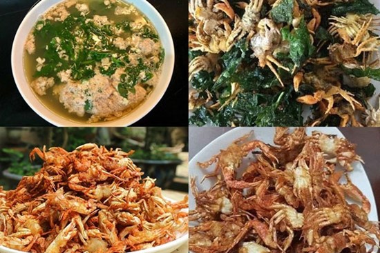 Nhậu đêm mùa Euro, ghẹ sữa om lá lốt mời chồng