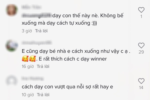 Con gái leo trèo nhưng không xuống được bèn cầu cứu mẹ, Đông Nhi có phản ứng khiến ai cũng khen nuôi con khéo quá-2