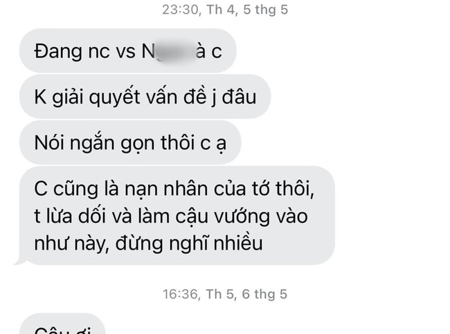 Vụ chồng ngoại tình còn thách thức vợ đang mang thai Thích căng thì đời nát”: Kẻ thứ ba lên tiếng, tung bằng chứng bị dọa-5