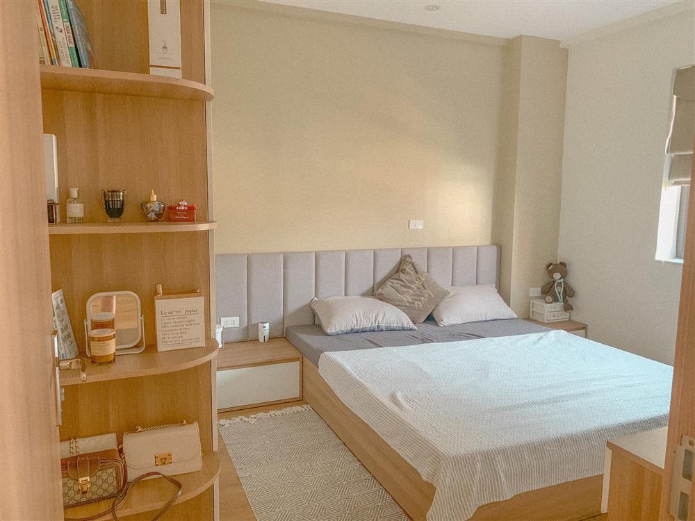 Cặp vợ chồng trẻ ở Hà Nội cải tạo căn hộ 65m² ẩm thấp, chật chội thành không gian đẹp vạn người mê với chi phí gây bất ngờ-18