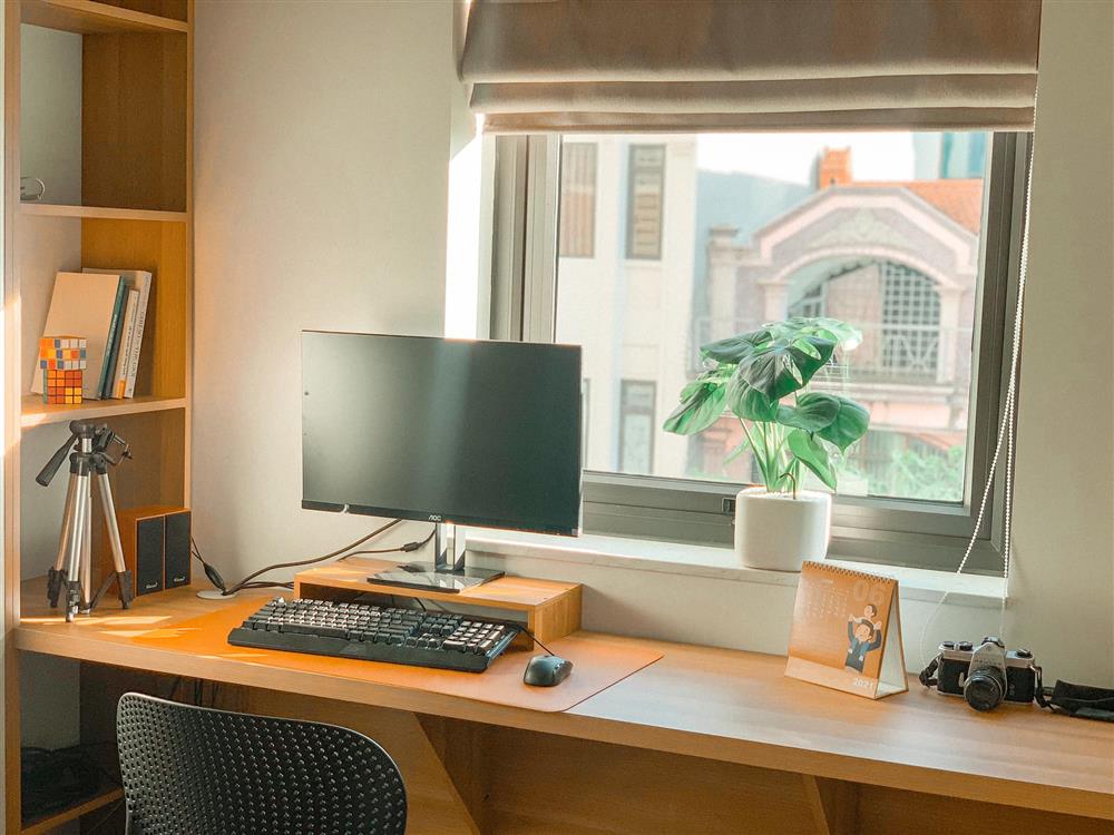 Cặp vợ chồng trẻ ở Hà Nội cải tạo căn hộ 65m² ẩm thấp, chật chội thành không gian đẹp vạn người mê với chi phí gây bất ngờ-20