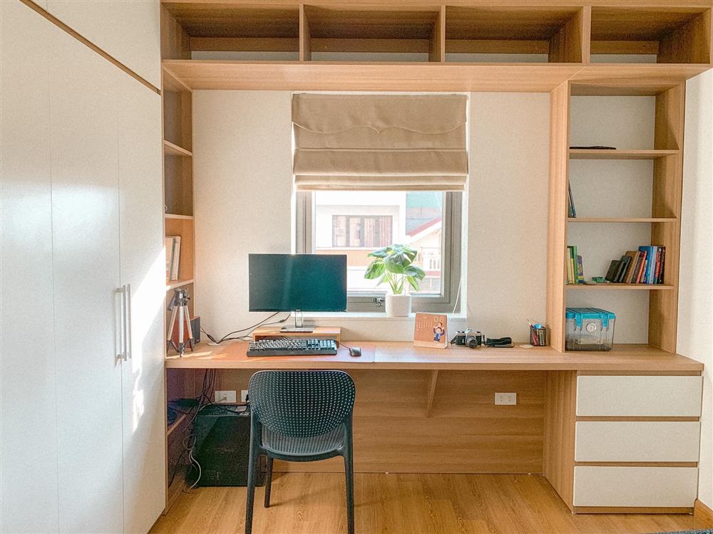 Cặp vợ chồng trẻ ở Hà Nội cải tạo căn hộ 65m² ẩm thấp, chật chội thành không gian đẹp vạn người mê với chi phí gây bất ngờ-21