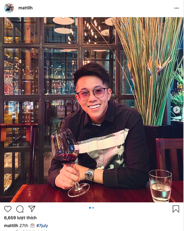 Đúng sinh nhật, Matt Liu tươi cười hạnh phúc tung ảnh cụng ly tình tứ bên ai kia, netizen lập tức gọi tên Hương Giang!-1