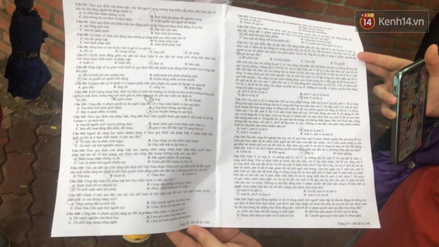 Đề thi Giáo dục công dân tốt nghiệp THPT 2021-2