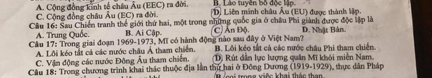 Nhiều thí sinh thi Lịch Sử xong ôm đầu bật ngửa vì biết Ấn Độ... không nằm ở Châu Phi-1