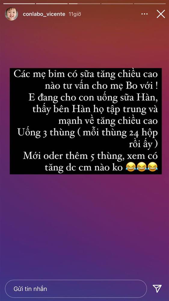 Hai vợ chồng cùng thấp, Hòa Minzy sốt sắng hỏi cách phát triển chiều cao cho con để cao vượt bố mẹ-1