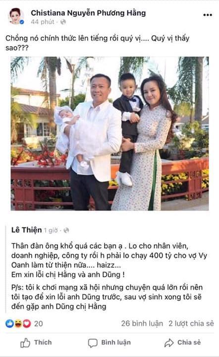 Chồng chơi Facebook thành thần, vì sao Vy Oanh phải nói dối?-2