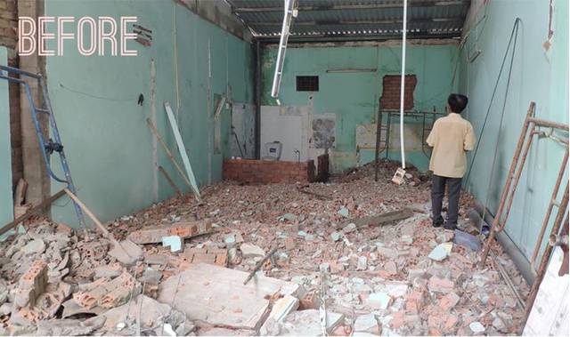 Loạt nhà cấp 4 đổ nát bỗng lột xác đẹp bất ngờ sau cải tạo với chi phí chỉ 50 triệu-5