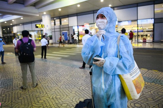 Những hành khách bay khỏi TP.HCM trước thời điểm giãn cách