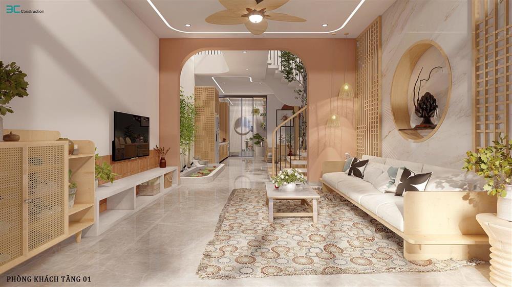 Nhà phố tự ‘cảm biến nhiệt độ’, góc nào cũng đẹp không tì vết-1