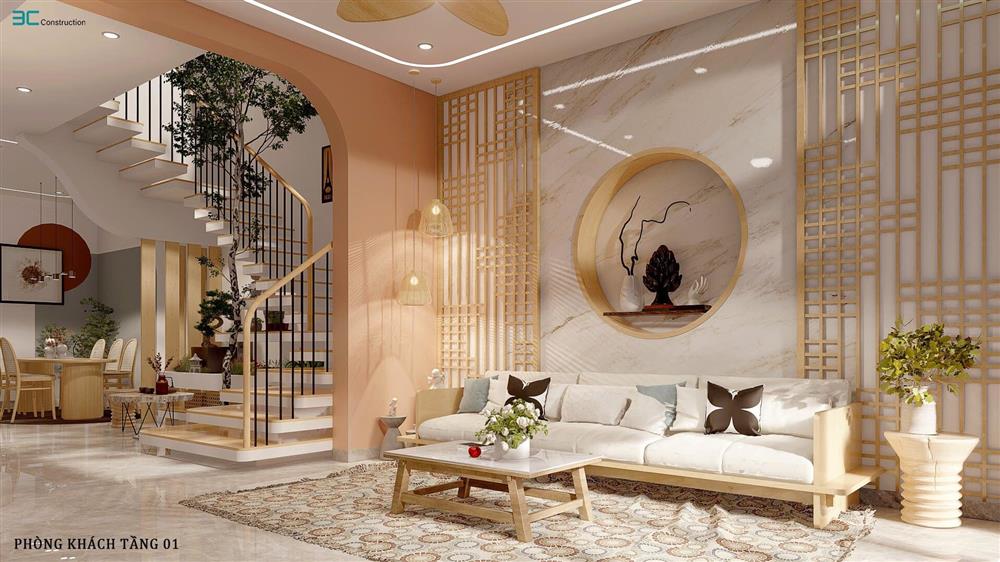 Nhà phố tự ‘cảm biến nhiệt độ’, góc nào cũng đẹp không tì vết-2