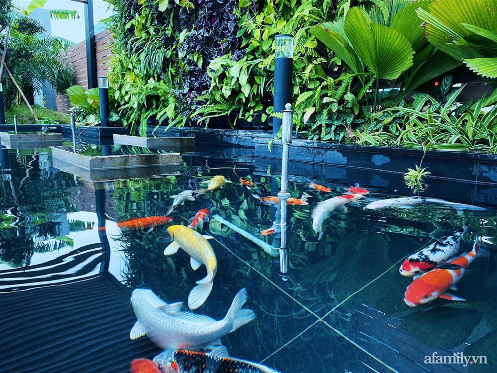 Hồ sen với đủ loại hoa hiếm trên penthouse 300m² của chồng dành tặng vợ ở Hà Nội-15
