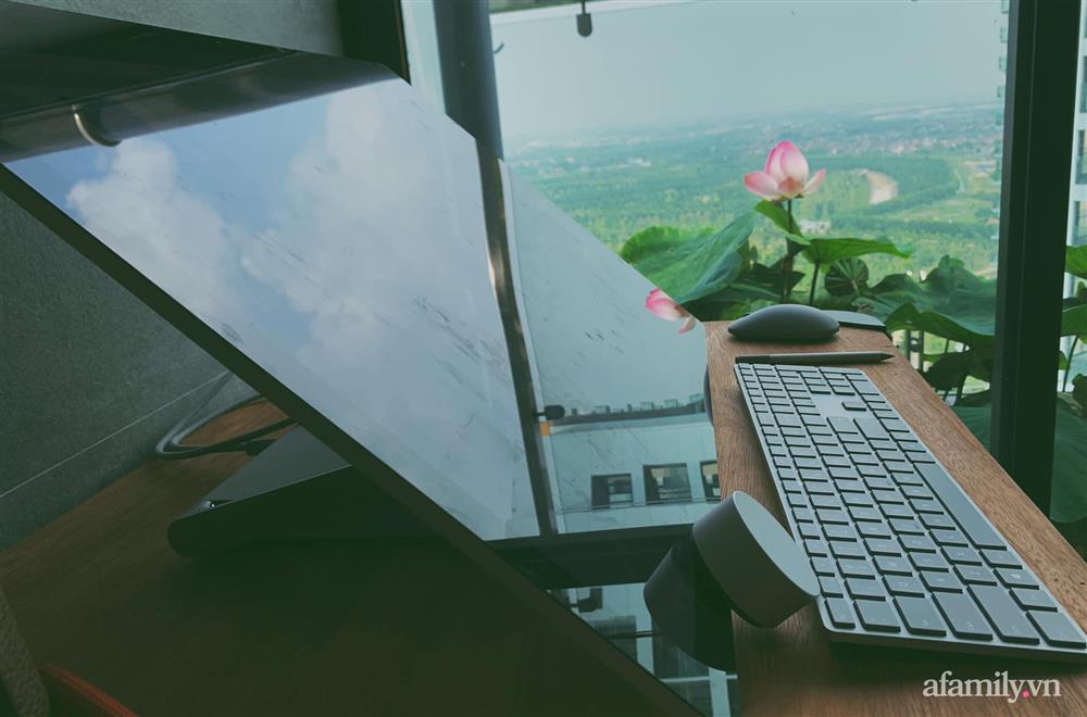 Hồ sen với đủ loại hoa hiếm trên penthouse 300m² của chồng dành tặng vợ ở Hà Nội-23