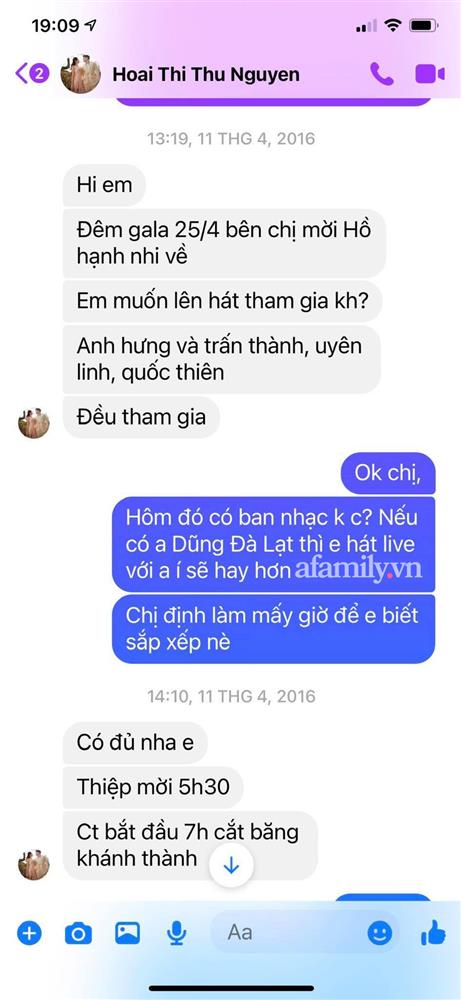 Vy Oanh bị nghi photoshop ảnh tin nhắn bằng chứng tố Hoa hậu Thu Hoài vì chi tiết này-1