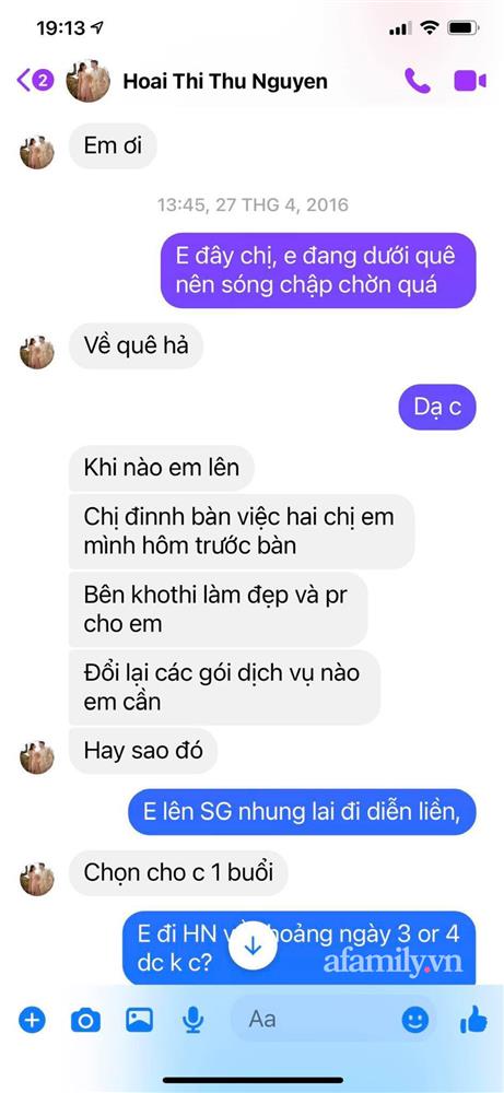 Vy Oanh bị nghi photoshop ảnh tin nhắn bằng chứng tố Hoa hậu Thu Hoài vì chi tiết này-2