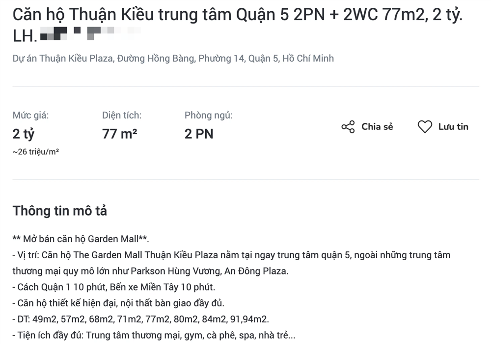 Thuận Kiều Plaza: Nơi ở đắt đỏ bậc nhất vào thập niên 90 giờ có giá bán bất ngờ-4