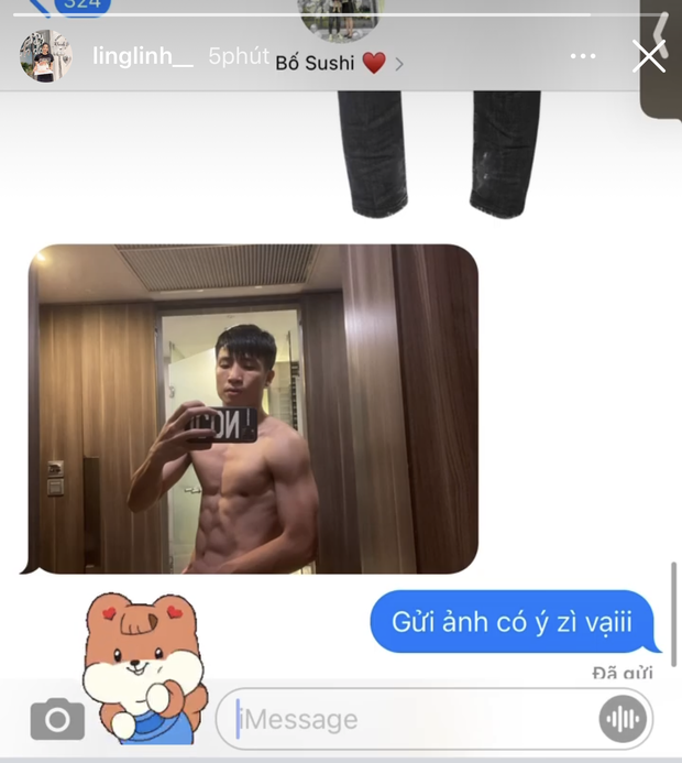 Đích thân vợ Bùi Tiến Dũng chiêu đãi fangirl hình ảnh sầu riêng cuồn cuộn của chồng, ăn gì mà bự dữ!-1