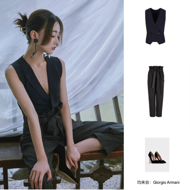 Visual của Ngô Cẩn Ngôn thăng hạng nhờ kiểu tóc mới, diện đồ đơn giản đi fashion show vẫn đẹp ngút ngàn-10