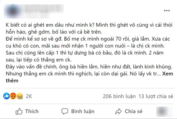 Em dâu cậy có tiền vênh váo với cả nhà, mắng mẹ chồng như tát nước, chị dâu tuyên bố một câu mà cô sợ tái mặt-1