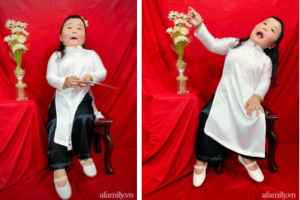 Cô bé thánh hài lại gây sốt mạng với bộ ảnh áo dài có 1-0-2, bố mẹ chỉ mong con có khoảnh khắc dịu dàng mà khó quá!-3