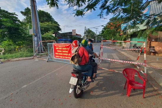 TP.HCM: Phong tỏa một khu vực với hơn 7.000 dân ở TP. Thủ Đức