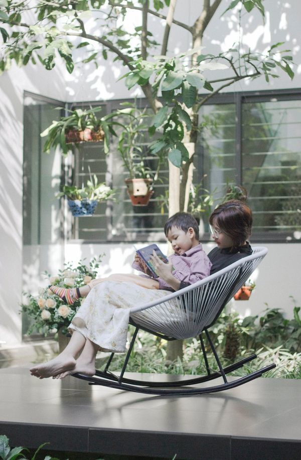 Ngẩn ngơ trước khu vườn bí mật trong ngôi nhà màu trắng ở Hải Phòng-1