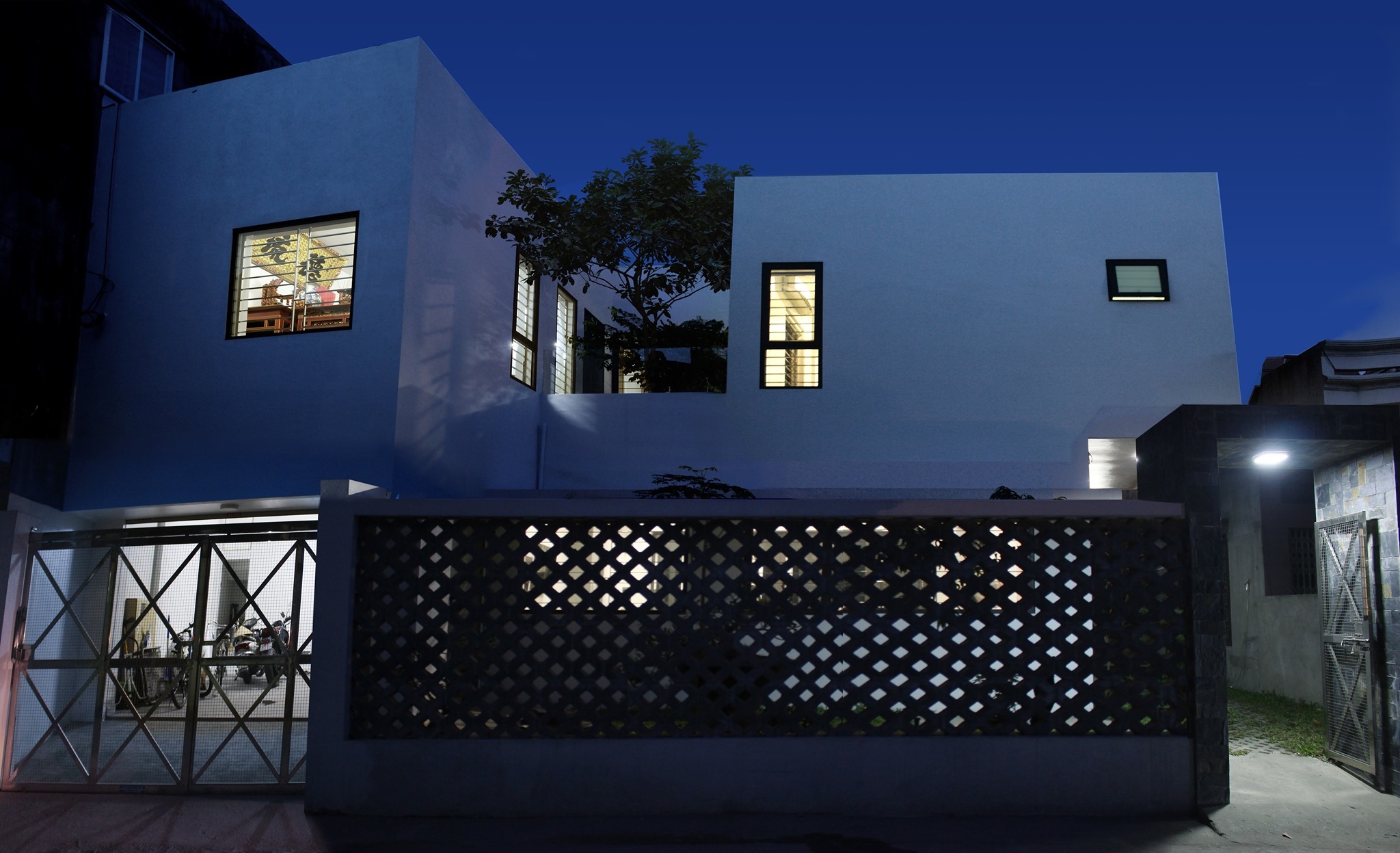 Ngẩn ngơ trước khu vườn bí mật trong ngôi nhà màu trắng ở Hải Phòng-3