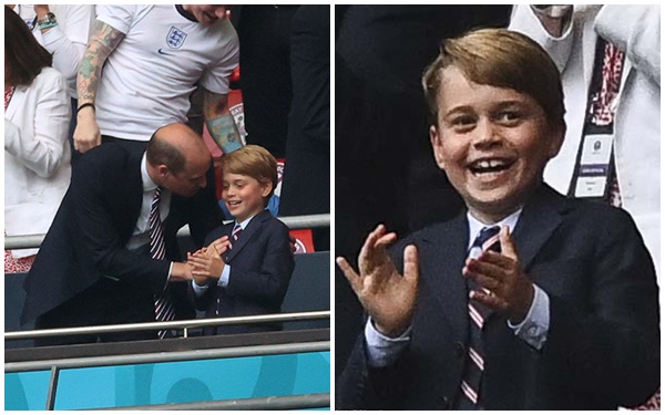 Hoàng tử George trở thành tâm điểm chú ý trước trận chung kết EURO 2020 vì lý do đặc biệt, nhà Meghan lại tìm cách chiếm spotlight-2