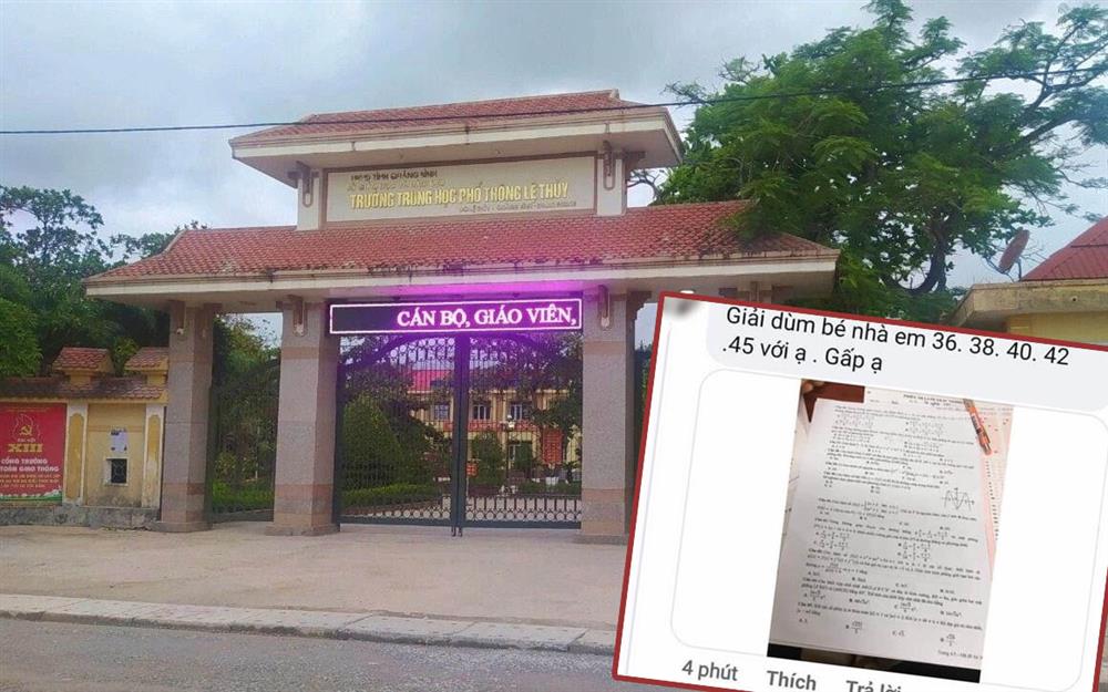 Thí sinh chụp ảnh gửi đề Toán ra ngoài: Hủy bỏ kết quả thi, không công nhận tốt nghiệp và có thể đối mặt nguy cơ này-1