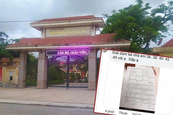Thí sinh chụp ảnh gửi đề Toán ra ngoài: Hủy bỏ kết quả thi, không công nhận tốt nghiệp và có thể đối mặt nguy cơ này