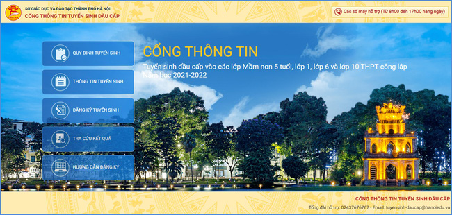 12/7 bắt đầu tổ chức tuyển sinh trực tuyến lớp 1 và lớp 6: Sở GD-ĐT Hà Nội đưa ra tài liệu hướng dẫn chi tiết-2
