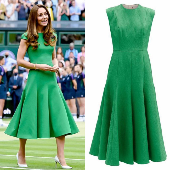 Công nương Kate lại đi vào vết xe đổ: 2 lần diện váy xanh đều gây hiểu lầm tai hại-4