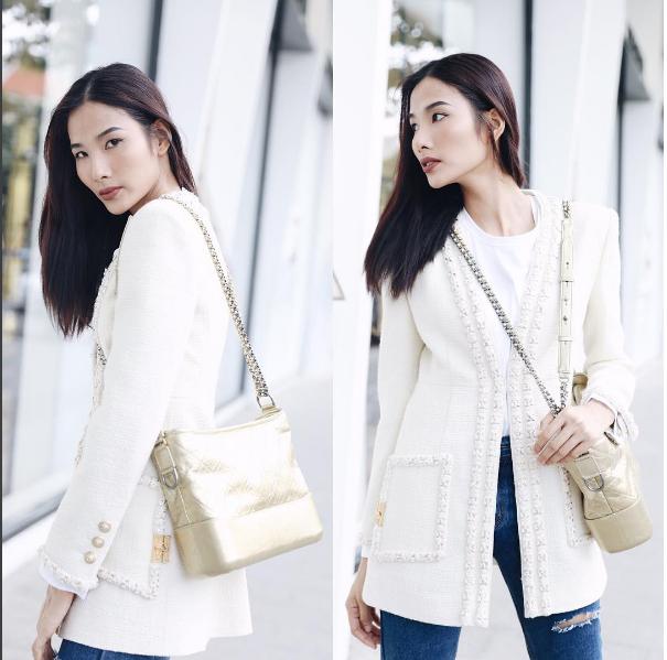 Hoàng Thùy mix đồ với túi Xà Leo: Sang xịn thì ít, luộm thuộm phần nhiều-11