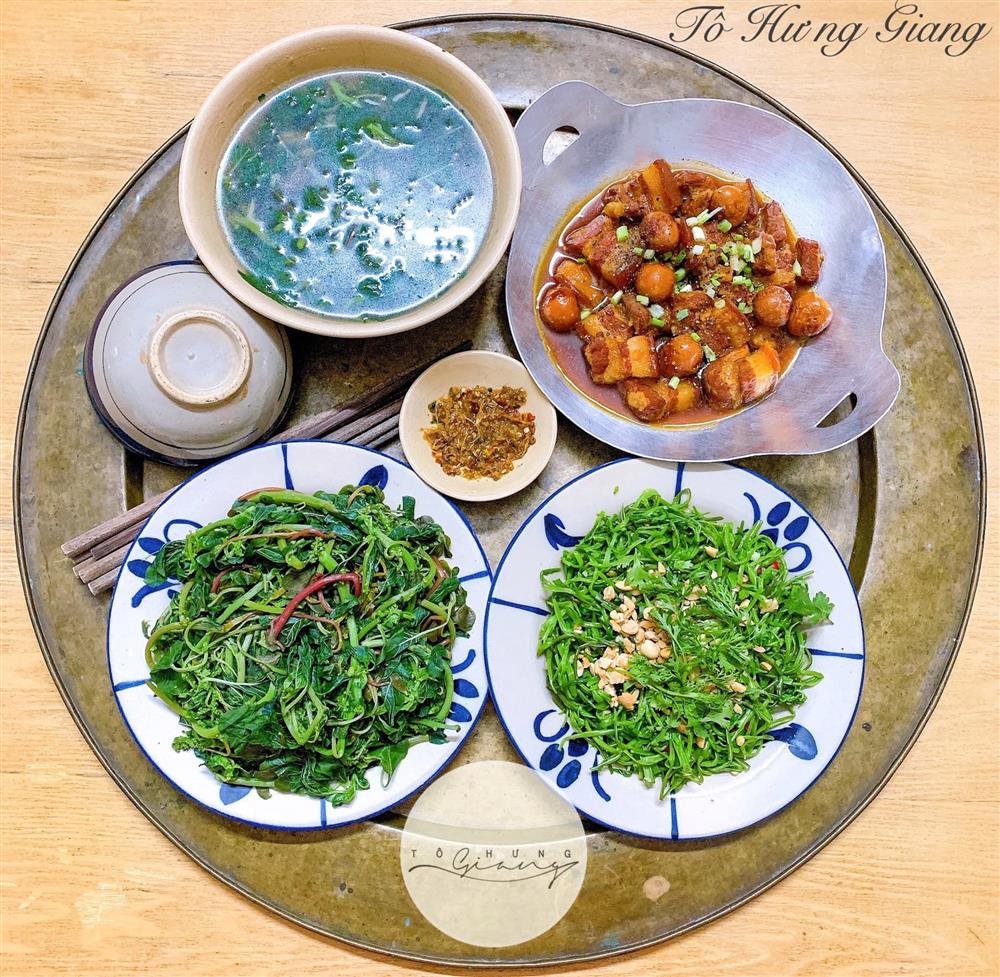 Mẹ đảm Hà Nội bật mí loạt mâm cơm nhà chất hơn nước cất, chị em nội trợ hết phải lo tối nay ăn gì, lưu lại dùng dần dư dả cho cả tháng-24