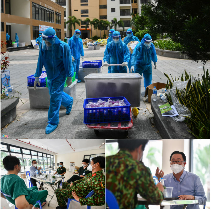 72 giờ xây dựng và vận hành bệnh viện dã chiến lớn nhất Việt Nam-8