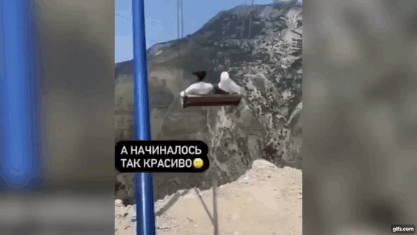 Chơi xích đu tử thần ngay mép vực, 2 cô gái gặp nạn nghiêm trọng, video quay cảnh hiện trường gây ám ảnh-2