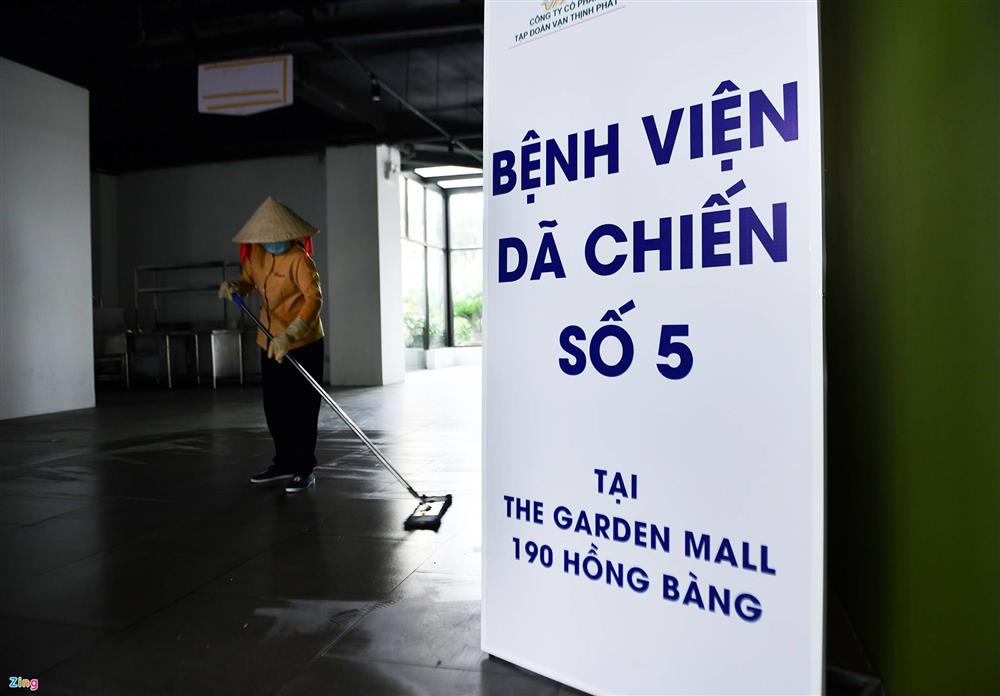Bên trong bệnh viện dã chiến ở Thuận Kiều Plaza-12