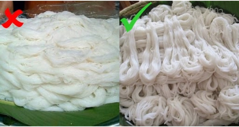 Chuyên gia tiết lộ: Cách chọn bún ngon không có hàn the, không hại sức khỏe-2