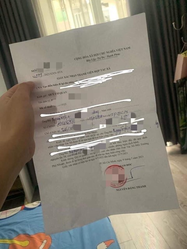 Giám đốc HTX môi trường ký khống giấy thông hành” cho con gái qua chốt-3