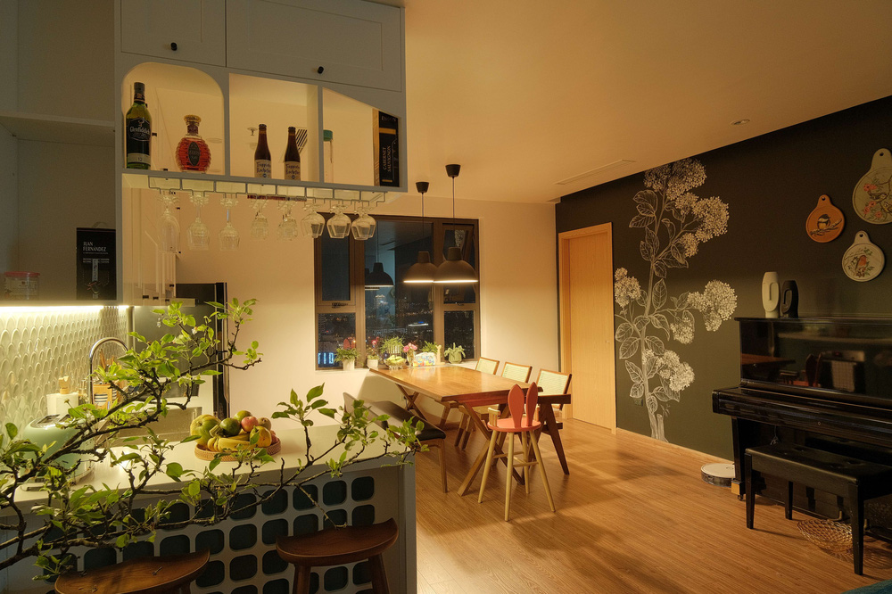 Căn hộ 128m2 của chủ nhà chơi hệ decor: Góc nào cũng như triển lãm đồ decor mà lại thoáng đãng thấy mê-3