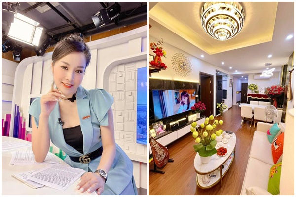 Nữ chính Nhật ký Vàng Anh Minh Hương khoe nhà mới sang - xịn - mịn: Rộng gần 120m2, đập thông từ 2 căn chung cư-9