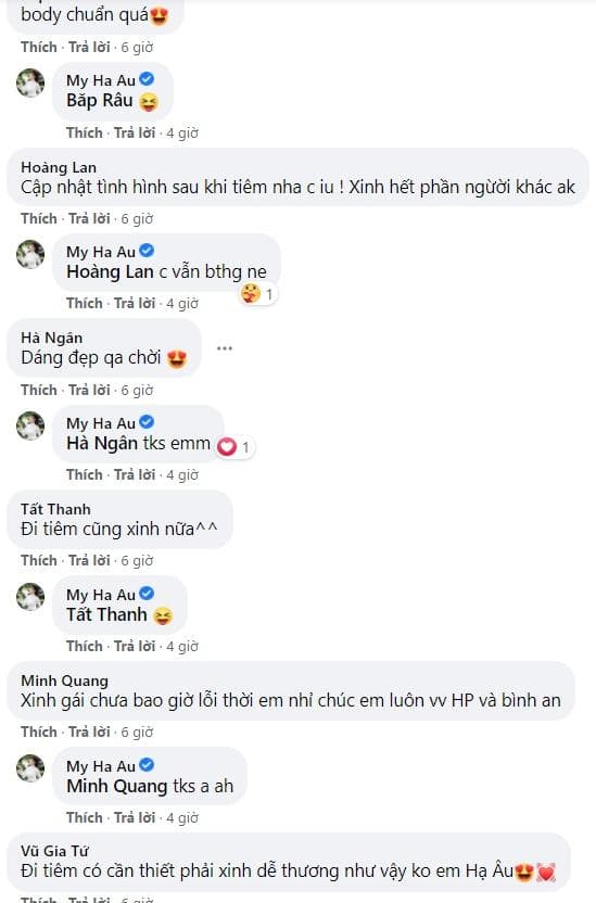 Mặc kín đáo đi tiêm vaccine, Âu Hà My vẫn gây sốt vì vòng một tràn viền đến ngộp thở-4