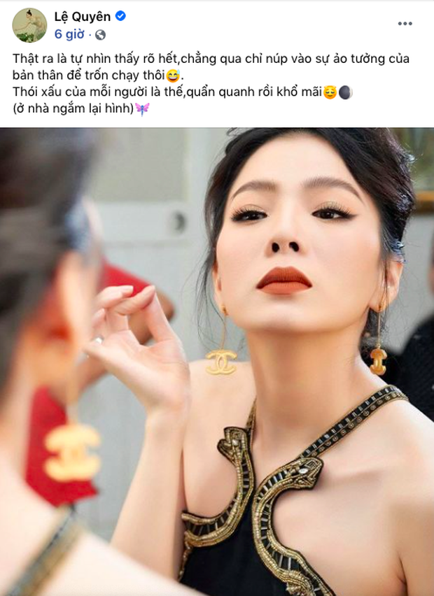 Đăng ảnh ăn vận chanh sả, Lệ Quyên bị netizen chê già như 60 tuổi và đây là emoji cô sử dụng để phản ứng-1