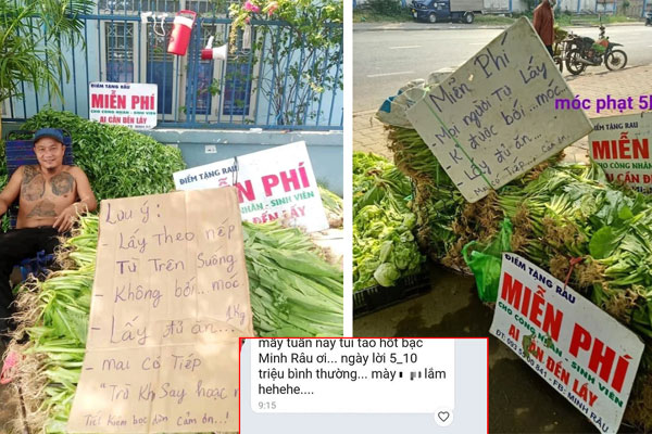 Chuyện ít biết về anh Minh rau muống đột biến nổi như cồn ở Đồng Nai: Bất đắc dĩ thành hiện tượng mạng rồi bị chửi là ngu bởi kiểu bán hàng khác người giữa mùa dịch-15