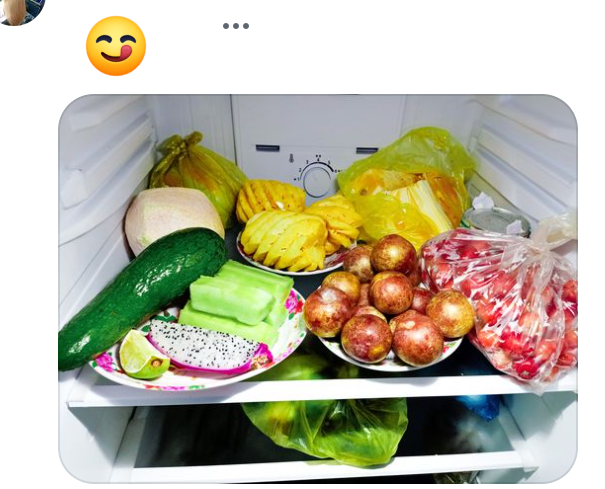 Khoe đồ hiệu có xá gì, giờ phải khoe thịt cá, rau củ quả mới biết giàu hay không, nhìn tủ lạnh nhà người ta mà sướng hết cả mắt đây này!-9