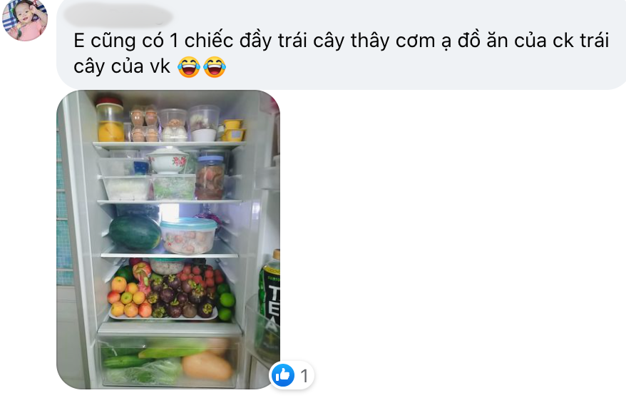 Khoe đồ hiệu có xá gì, giờ phải khoe thịt cá, rau củ quả mới biết giàu hay không, nhìn tủ lạnh nhà người ta mà sướng hết cả mắt đây này!-7