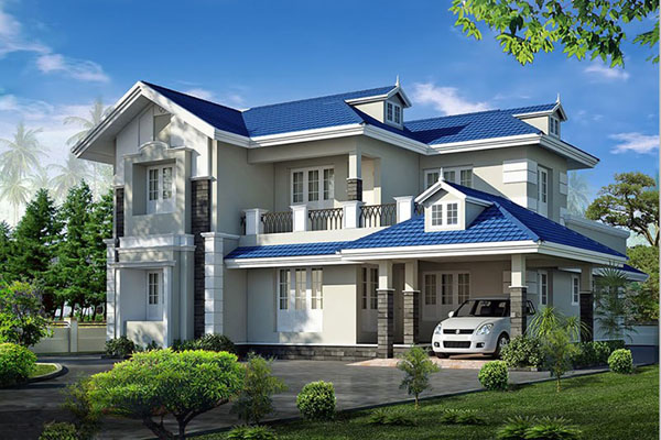 Người bố về quê xây nhà có cả sân chơi như ‘trại hè’ cho các con-14