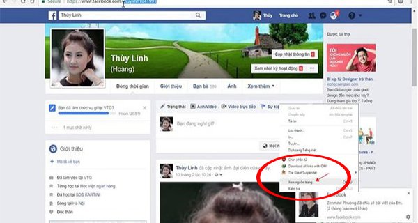 Mẹo nhỏ giúp kiểm tra xem ai hay âm thầm ghé thăm Facebook mình nhiều nhất-1