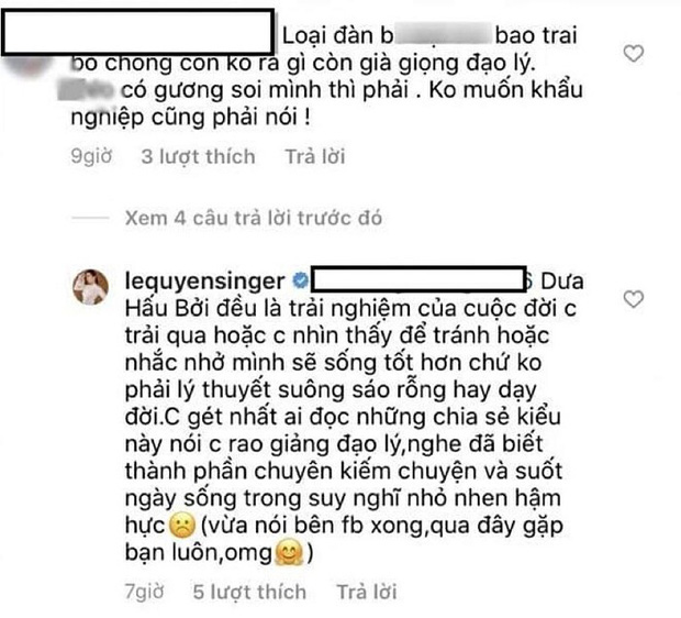Lệ Quyên hết giới hạn chịu đựng: Đáp trả 1:1 xắt xéo về chuyện từ thiện và yêu trai trẻ, gọi antifan là đạo đức giả-3