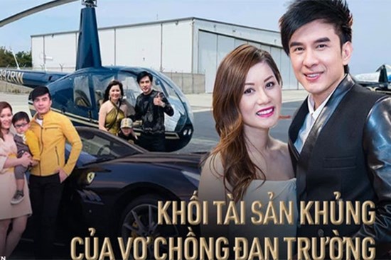 Choáng váng tài sản khủng của vợ chồng Đan Trường ở Mỹ: Biệt thự 4000m2 trăm tỷ, siêu xe và chuỗi nhà hàng đếm không xuể